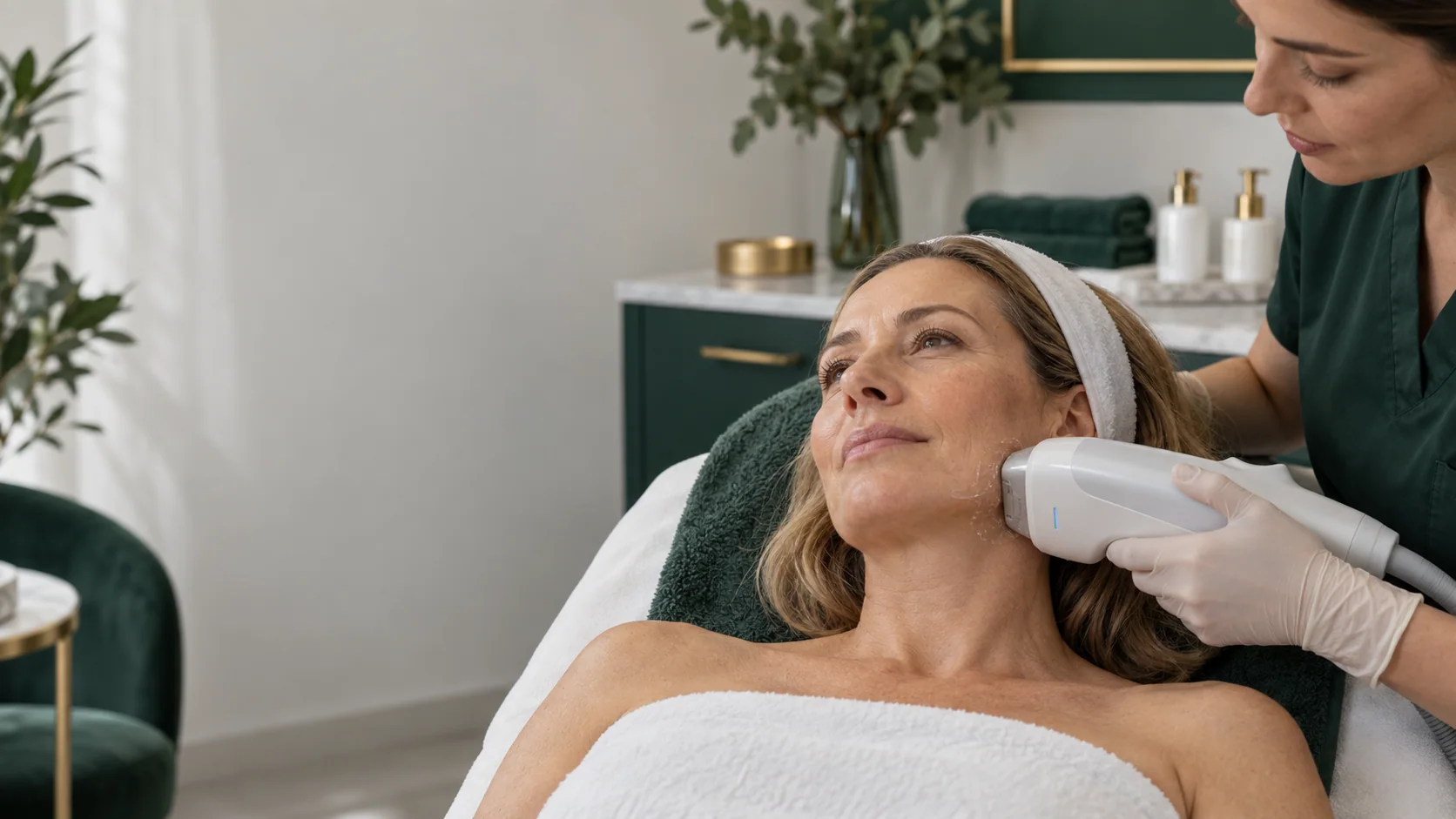 3D HIFU arcfiatalító kezelés a Mosonyi Beauty szalonban